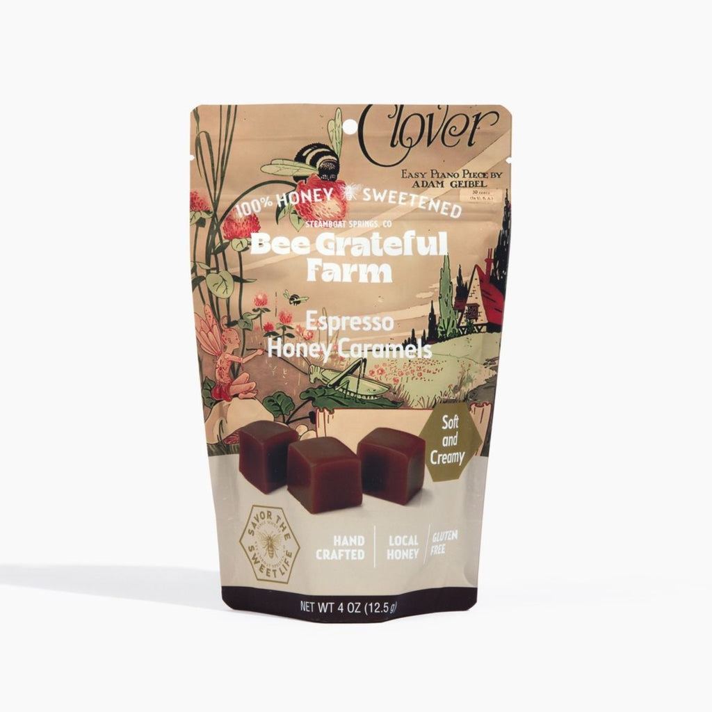 Espresso Honey Caramels (4oz Bag)